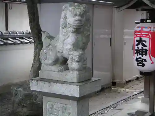 大神社の狛犬