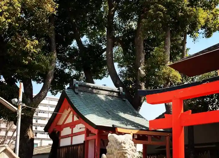 姫嶋神社の本殿・本堂
