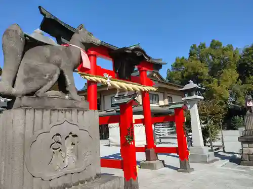 箭弓稲荷神社の鳥居