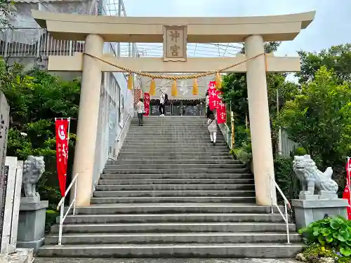 沖宮の鳥居