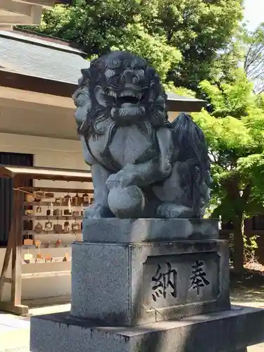 都波岐奈加等神社の狛犬