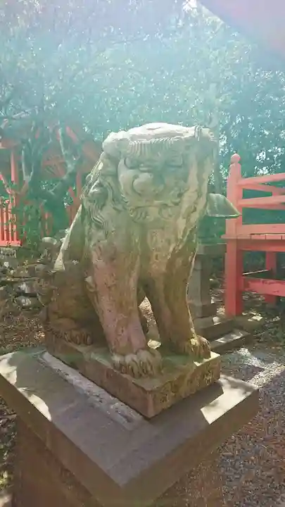 白銀神社の狛犬