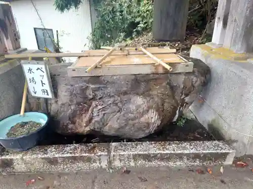 武蔵御嶽神社の手水