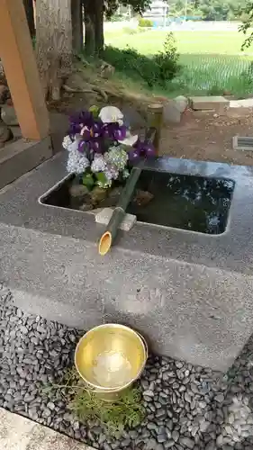 高司神社〜むすびの神の鎮まる社〜の手水