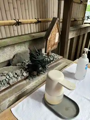 松島神社の手水舎