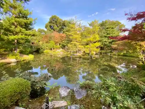 等持院の庭園