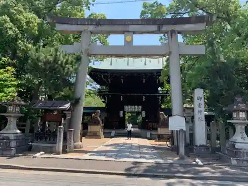 御霊神社（上御霊神社）の鳥居