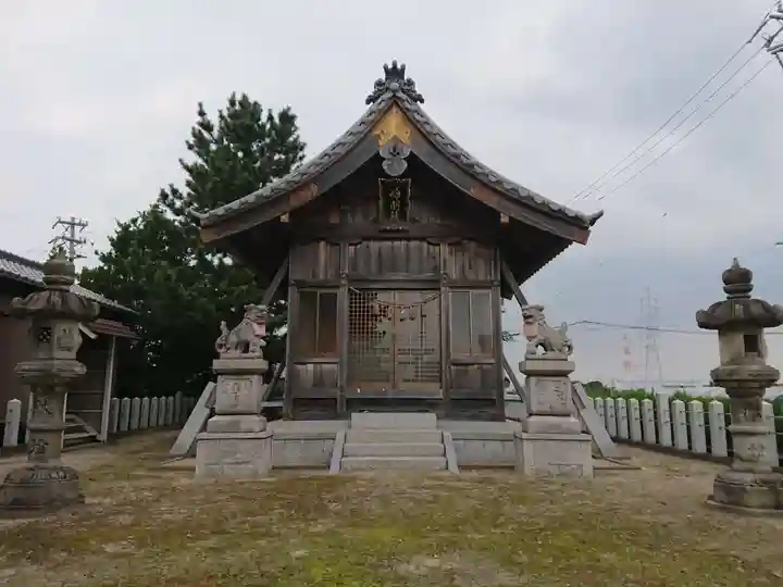 神明社の本殿・本堂
