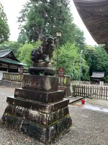 御上神社の狛犬