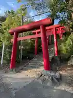 穴場稲荷の鳥居