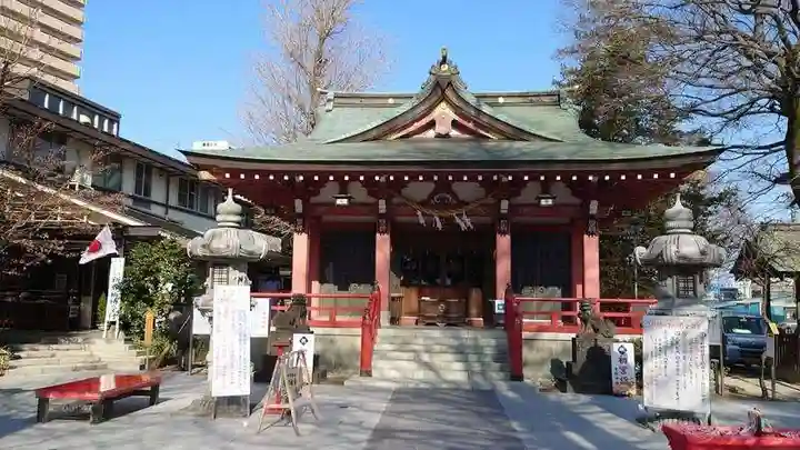 越谷香取神社の本殿・本堂