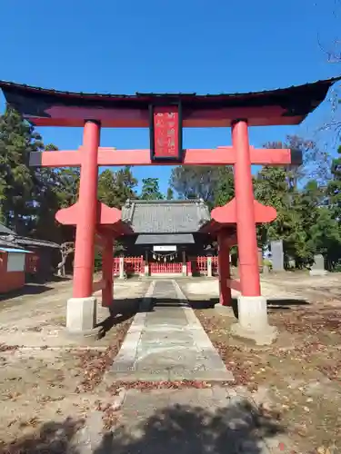 岩松八幡宮の鳥居