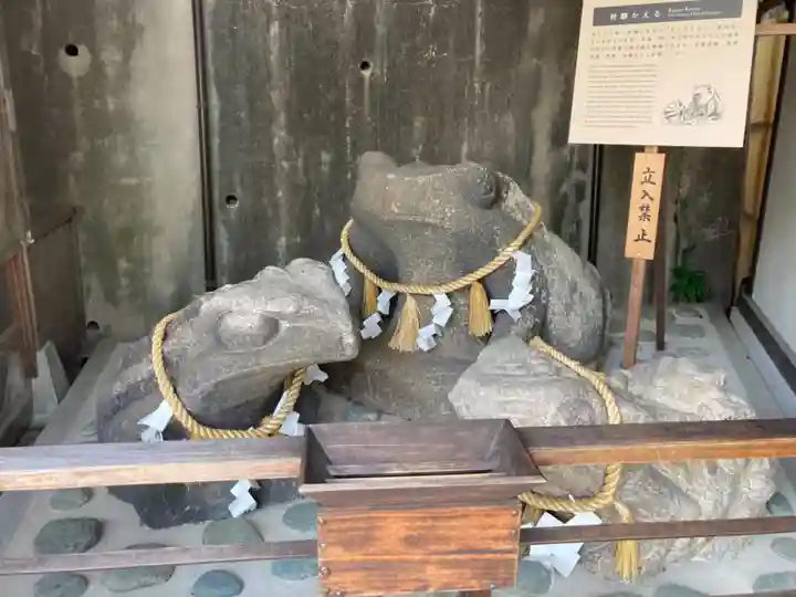 門戸厄神東光寺の狛犬