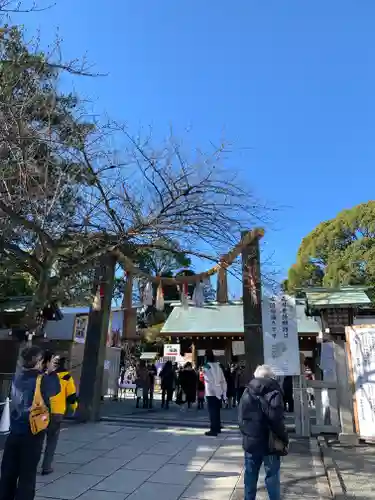 伊勢山皇大神宮の鳥居