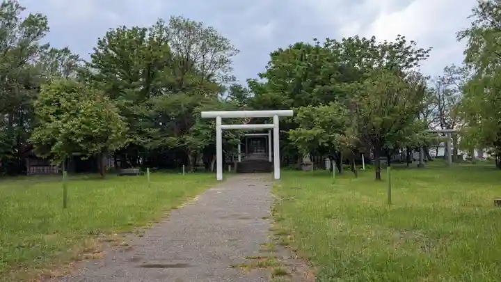 留萌神社の鳥居