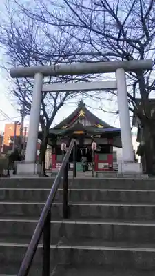 浅草富士浅間神社の鳥居