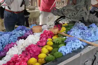 柳谷観音 楊谷寺の手水舎