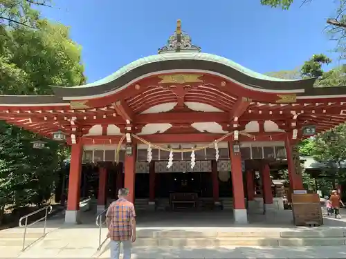 越ヶ谷久伊豆神社の本殿