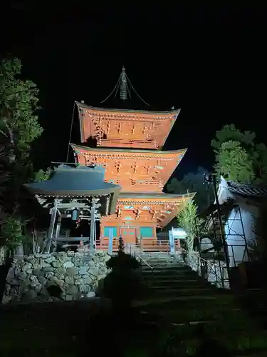 柏原八幡宮の塔