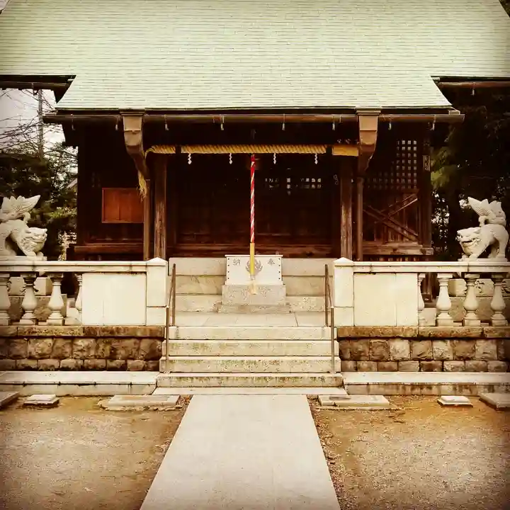 鹿島神社の本殿・本堂