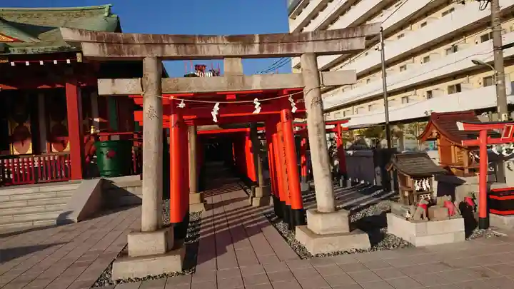 東京羽田 穴守稲荷神社の鳥居