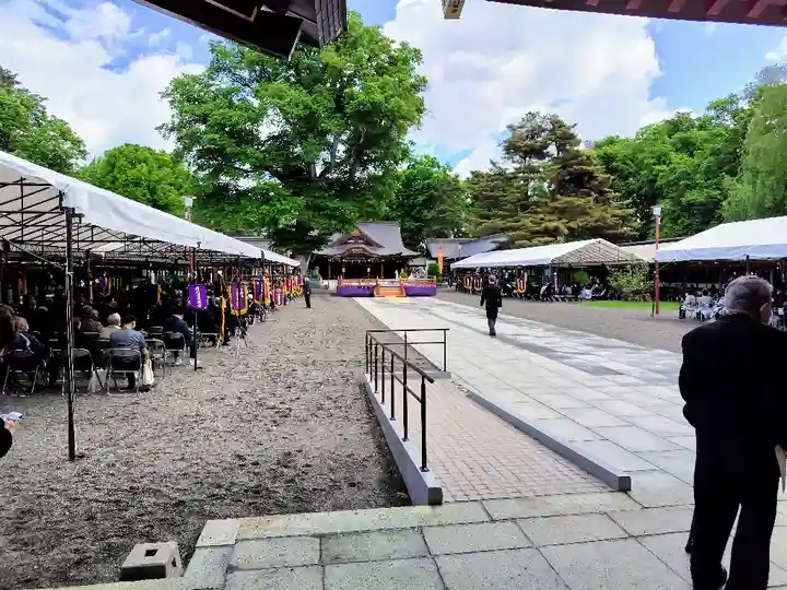 北海道護國神社のお祭り