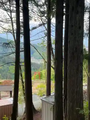 母の白滝神社(山梨県)