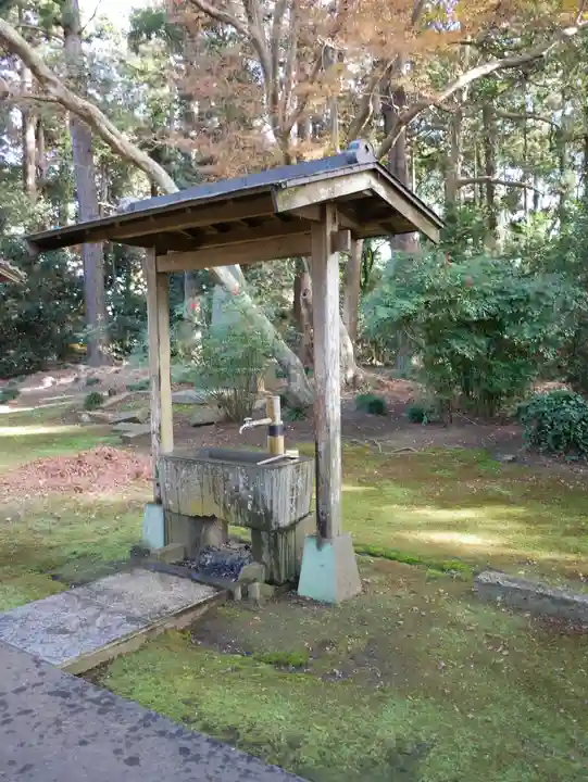 蛟蝄神社奥の宮の手水舎