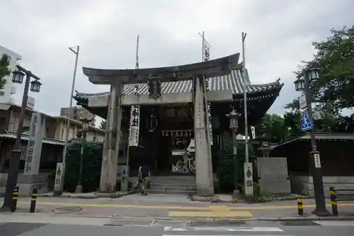 櫛田神社の鳥居