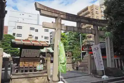元祇園梛神社・隼神社の鳥居