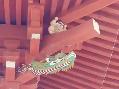 柏原八幡宮の芸術