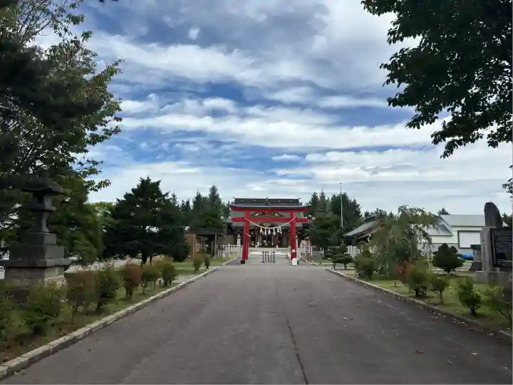 美瑛神社の景色