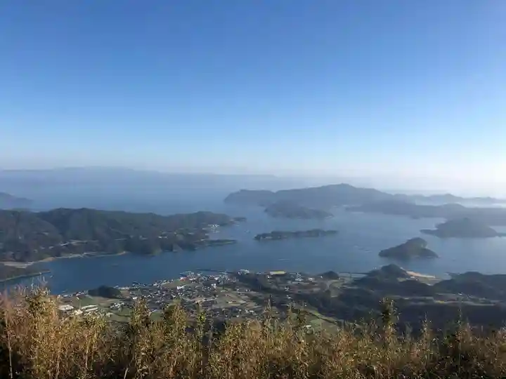 倉岳神社の景色