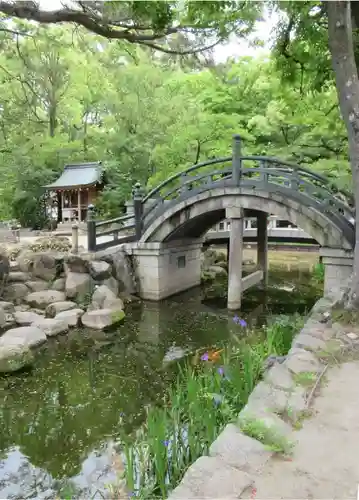 西宮神社の庭園