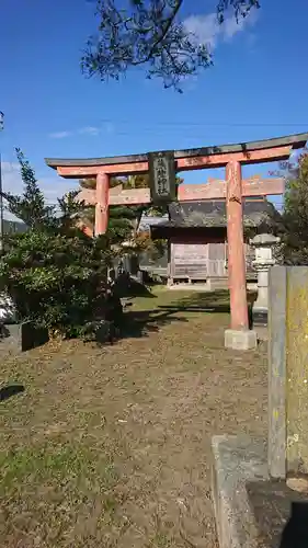 熊野神社の鳥居