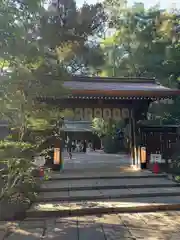 駒木諏訪神社の山門