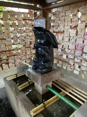岡崎神社の手水舎