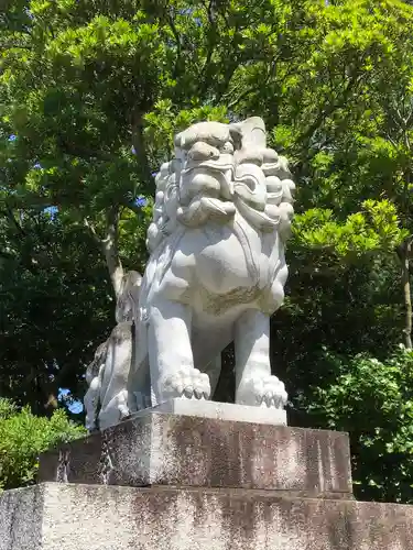 伊弉諾神宮の狛犬