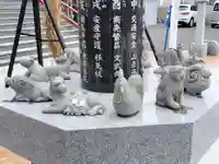 新川皇大神社の像
