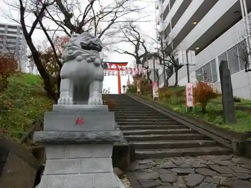 榴岡天満宮の狛犬