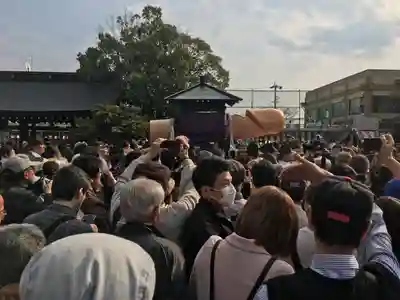 田縣神社のお祭り