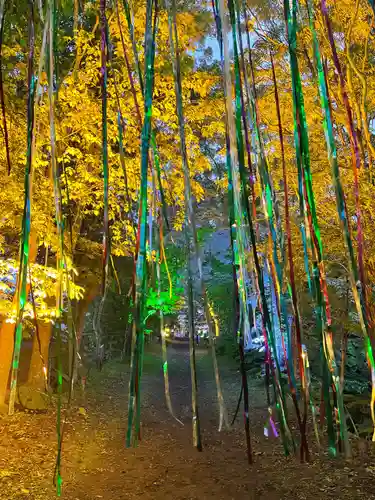 釧路一之宮 厳島神社の庭園