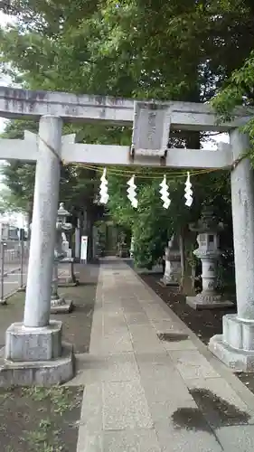 日枝神社水天宮の鳥居