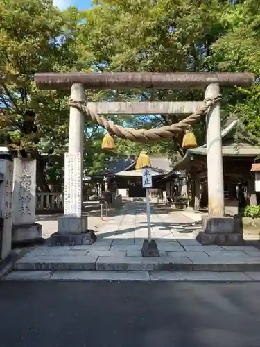 高城神社の鳥居