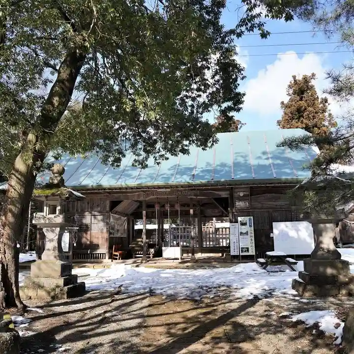 梁川八幡神社の本殿・本堂