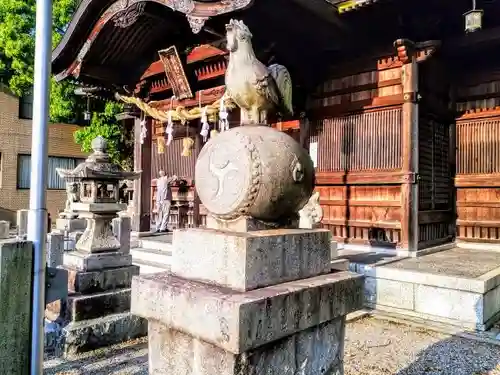 熊野神社（新田熊野神社）の狛犬