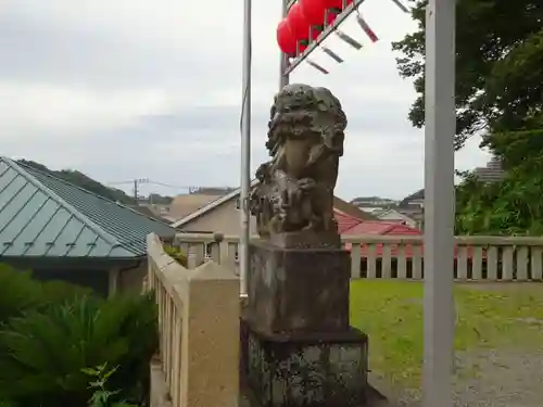 叶神社（東叶神社）の狛犬