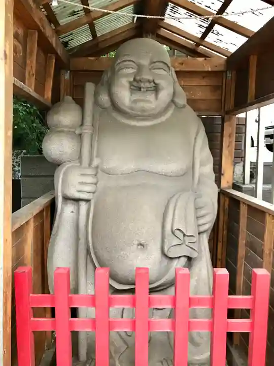 品川貴船神社の像