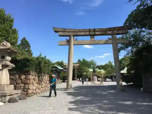 豊國神社の鳥居