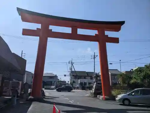 津島神社の鳥居